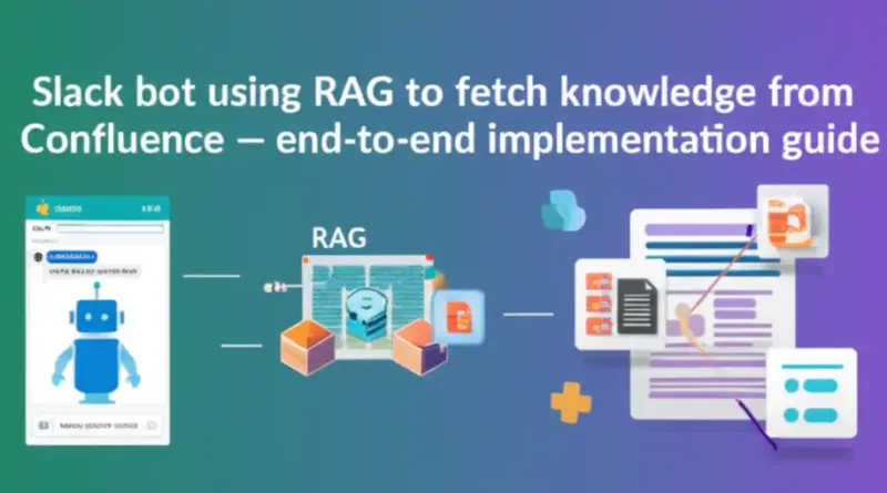 สร้าง Slack Bot ที่ใช้ RAG ดึงความรู้จาก Confluence: คู่มือครบวงจรตั้งแต่แนวคิดถึงการนำไปใช้งานจริง