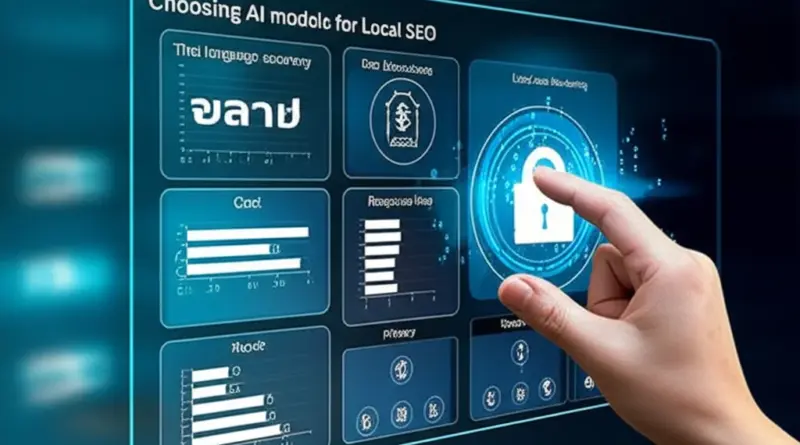เกณฑ์การเลือกโมเดลตามงาน Local SEO: ปัจจัยสำคัญเช่นความแม่นยำทางภาษาไทย การปรับจูนด้วยข้อมูลท้องถิ่น ความเป็นส่วนตัวต้นทุนและเวลาตอบสนอง