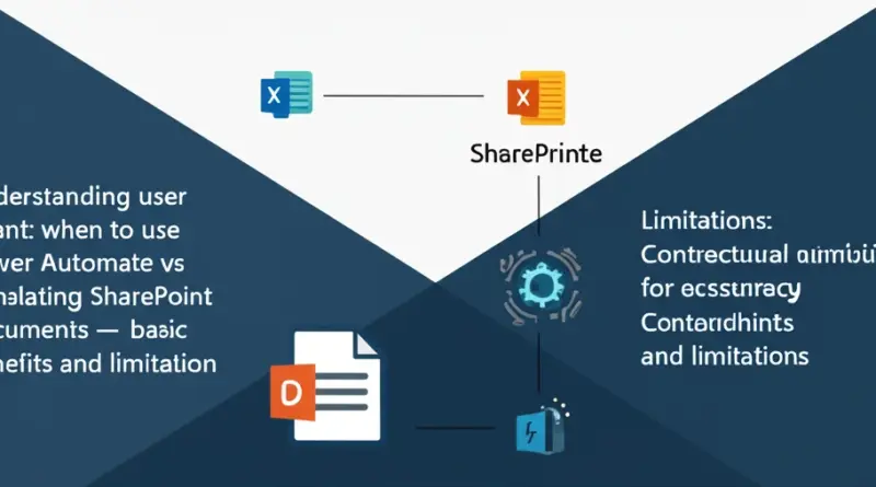ทำความเข้าใจเจตนาผู้ค้นหา: เมื่อไรควรใช้ Power Automate และ Copilot สำหรับแปลเอกสารใน SharePoint และข้อดี/ข้อจำกัดพื้นฐาน