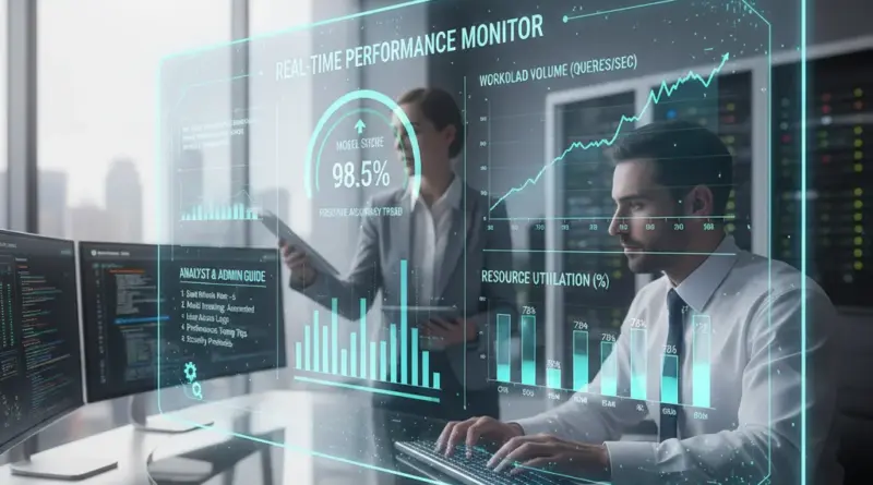 สร้างหน้าปัด Power BI แสดงเทรนด์คะแนนและภาระงานโมเดลแบบเรียลไทม์: คู่มือครบวงจรสำหรับนักวิเคราะห์และผู้ดูแลระบบ