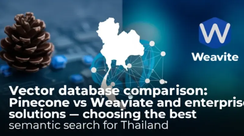 เปรียบเทียบเวกเตอร์สโตร์ Pinecone vs Weaviate และโซลูชันในองค์กร: เลือกตัวไหนดีสำหรับงานค้นหาเชิงความหมายในไทย