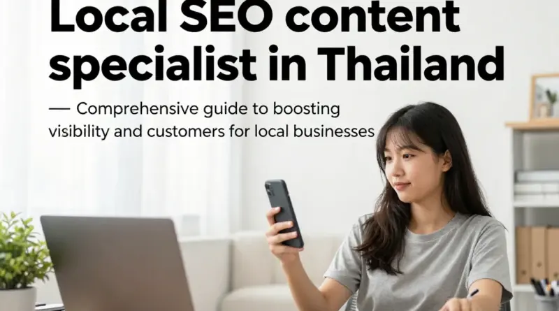 Local SEO Content Specialist ในไทย: คู่มือครบวงจรเพื่อเพิ่มการมองเห็นและยอดลูกค้าให้ธุรกิจท้องถิ่น