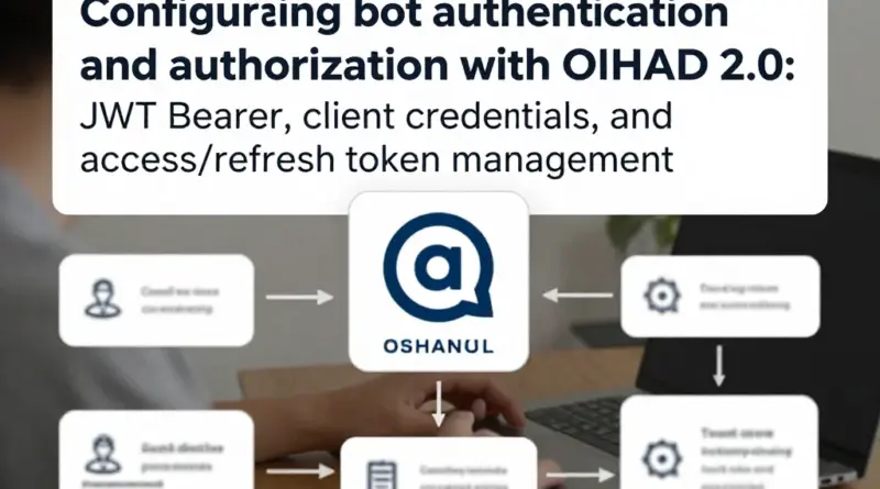 ตั้งค่า Authentication และ Authorization สำหรับบอท: การใช้ OAuth 2.0 JWT Bearer, Client Credentials, และการจัดการ Access/Refresh Tokens