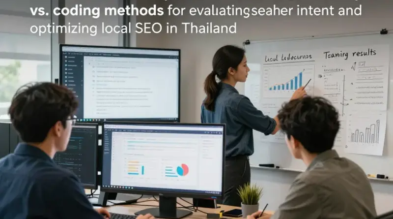 เทียบความแม่นยำการจำแนกกับการโค้ดดิ้งโดยนักวิจัย UX: วิธีประเมินผล ตีความเจตนาผู้ค้นหา และนำไปใช้ปรับเนื้อหา Local SEO ในไทย