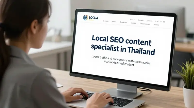 Local SEO Content Specialist ในไทย: เพิ่มการเข้าชมและอัตราแปลงด้วยเนื้อหาเชิงพื้นที่ที่วัดผลได้