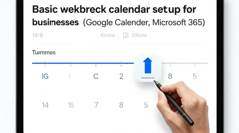การตั้งค่า Webhook Calendar เบื้องต้นสำหรับธุรกิจท้องถิ่น (Google Calendar, Microsoft 365)