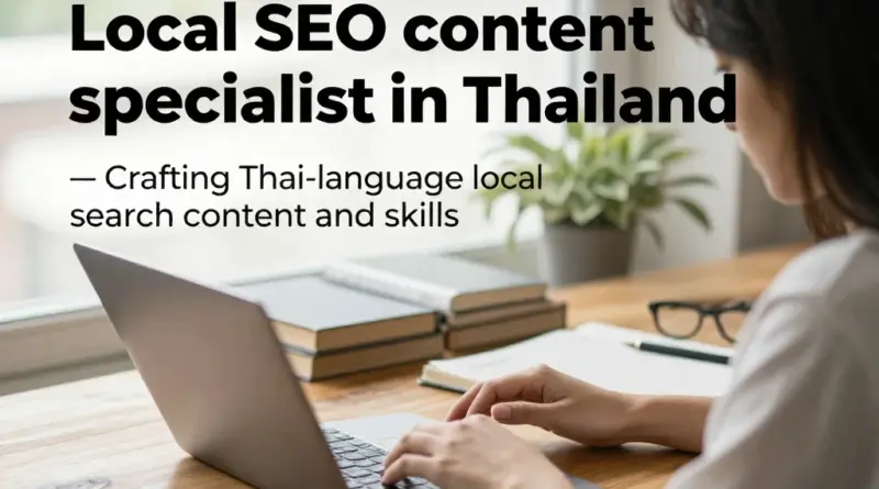 ทำความเข้าใจบทบาทและทักษะที่ต้องมีของ Local SEO Content Specialist สำหรับตลาดไทย