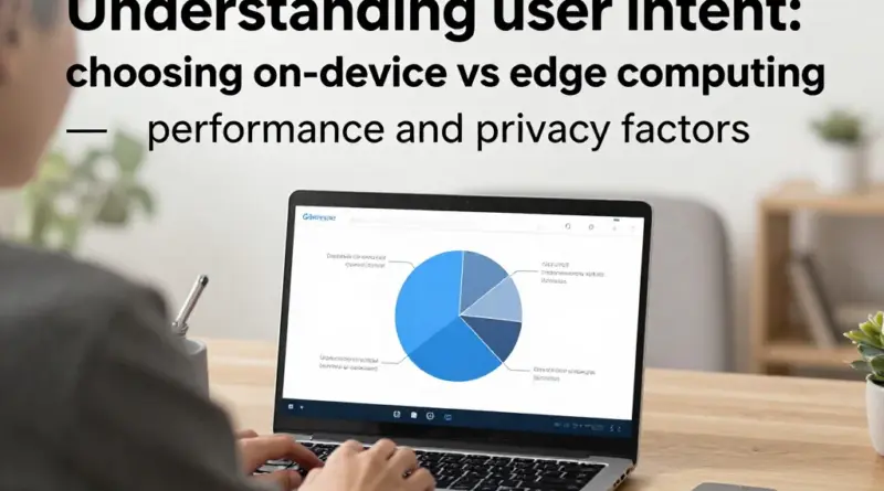 ทำความเข้าใจเจตนาผู้ค้นหา: เมื่อไหร่ควรใช้ on-device vs edge และปัจจัยสำคัญที่ส่งผลต่อประสิทธิภาพและความเป็นส่วนตัว