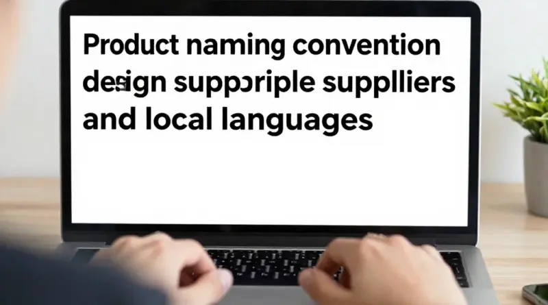 วิธีออกแบบมาตรฐานชื่อสินค้า (Naming Convention) ที่รองรับหลายซัพพลายเออร์และภาษาท้องถิ่น
