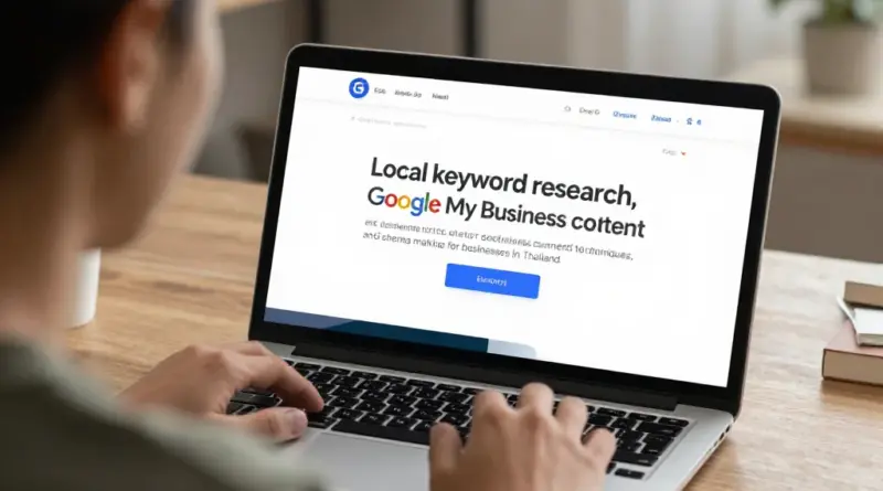 การวิจัยคีย์เวิร์ดท้องถิ่น เทคนิคสร้างคอนเทนต์บน Google My Business และการใช้ Schema สำหรับธุรกิจในประเทศไทย