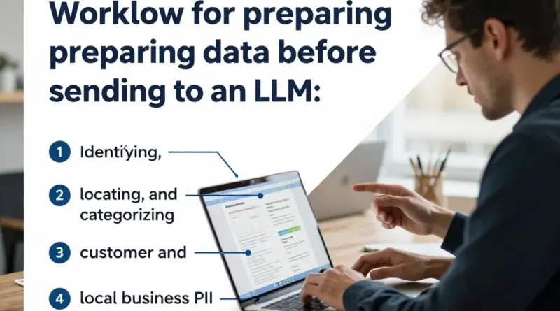 ขั้นตอนเตรียมข้อมูลก่อนส่งเข้า LLM: วิธีค้นหา ระบุ และจัดหมวดหมู่ PII ที่เกี่ยวข้องกับลูกค้าและธุรกิจท้องถิ่น