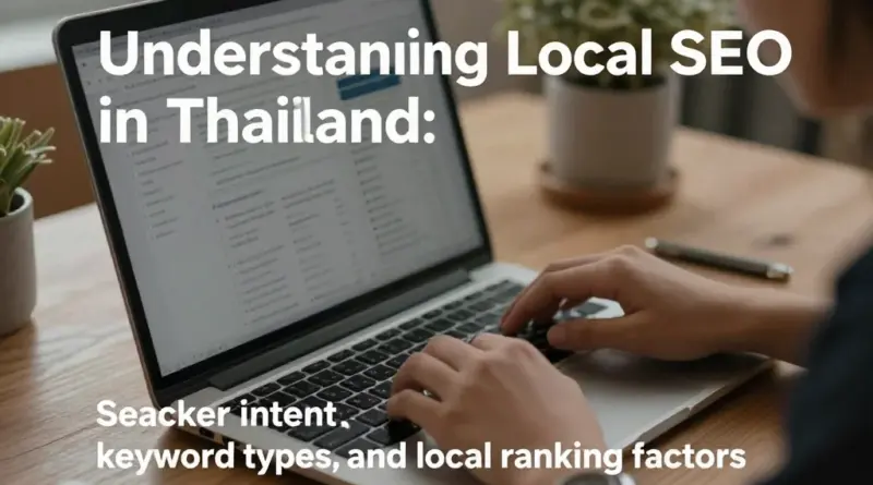 ทำความเข้าใจ Local SEO ในบริบทไทย: เจตนาผู้ค้นหา ประเภทคีย์เวิร์ด และปัจจัยจัดอันดับท้องถิ่น