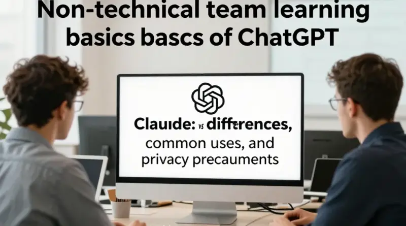 ทำความเข้าใจพื้นฐานของ ChatGPT และ Claude: ความแตกต่าง การใช้งานทั่วไป และข้อควรระวังเรื่องความเป็นส่วนตัวสำหรับทีมไม่ใช่สายเทคนิค