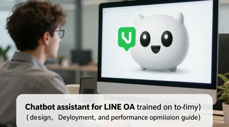 สร้างผู้ช่วยตอบแชทลูกค้าใน LINE OA ที่เรียนรู้จากเอกสารบริษัท: คู่มือออกแบบ ติดตั้ง และวัดผลเพื่อเพิ่มประสิทธิภาพการบริการ
