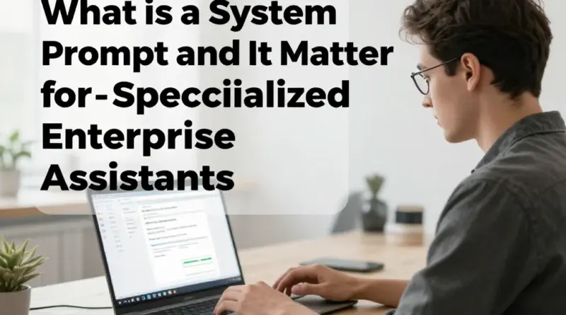 H2: System Prompt คืออะไร และทำไมจึงสำคัญต่อผู้ช่วยงานเฉพาะทางในองค์กร
