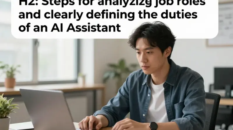 ขั้นตอนวิเคราะห์บทบาทงานและกำหนดหน้าที่ของ AI Assistant ให้ชัดเจน