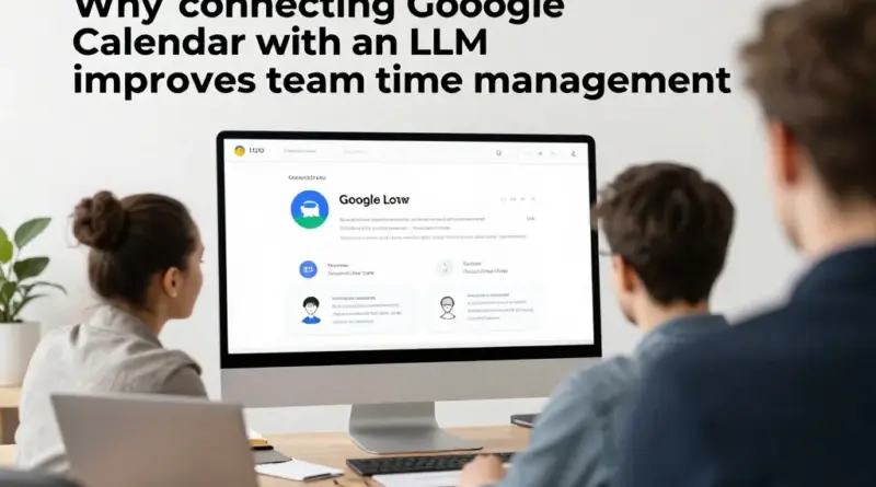 ทำไมการเชื่อม Google Calendar กับ LLM จึงช่วยให้ทีมบริหารเวลาได้ดีขึ้น
