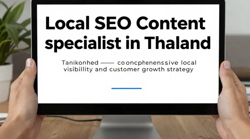 Local SEO Content Specialist ในประเทศไทย: กลยุทธ์ครบวงจรเพื่อเพิ่มการมองเห็นและลูกค้าในพื้นที่