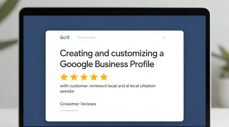 การสร้างและปรับแต่งหน้า Google Business Profile, รีวิว และสัญญาณท้องถิ่น (Local Citations)