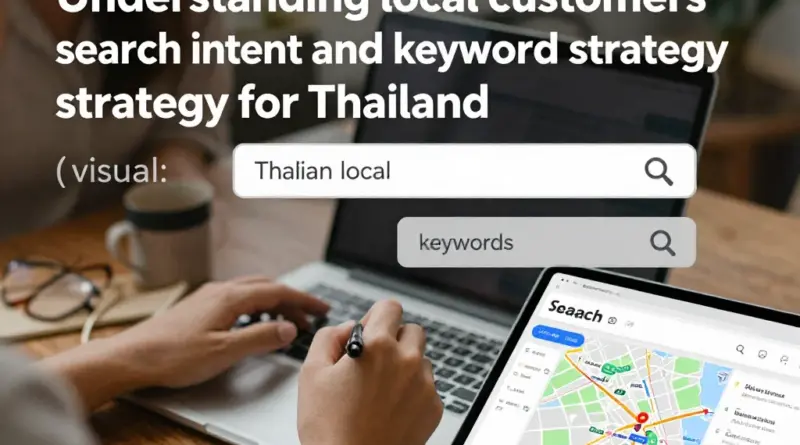 ทำความเข้าใจ Search Intent ของลูกค้าท้องถิ่นและการวางกลยุทธ์คีย์เวิร์ดสำหรับประเทศไทย