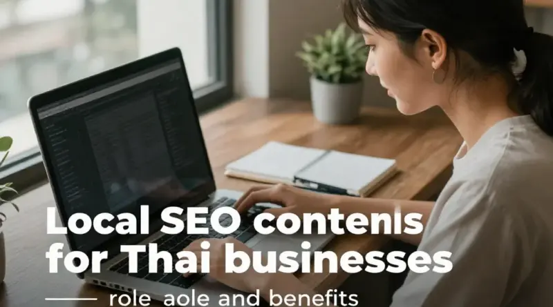 ทำความเข้าใจบทบาทและประโยชน์ของ Local SEO Content Specialist สำหรับธุรกิจไทย