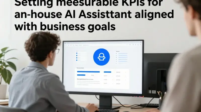 วิธีตั้ง KPI สำหรับผู้ช่วย AI ภายในองค์กรให้วัดผลได้จริงและสอดคล้องกับเป้าหมายธุรกิจ