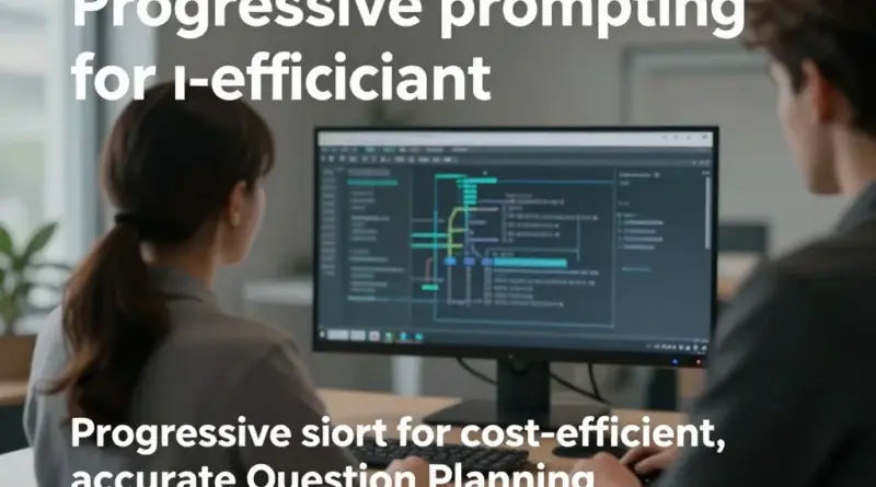 วิธีตั้งคำถามก้าวหน้า (Progressive Prompting) เพื่อลดค่าใช้จ่าย: คู่มือวางแผนคำถามให้ได้คำตอบคุ้มค่าและแม่นยำ