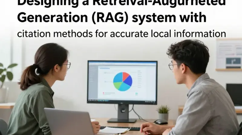 ออกแบบ RAG (Retrieval-Augmented Generation) และแนวทางการอ้างอิง (Citation) เพื่อความแม่นยำของข้อมูลท้องถิ่น