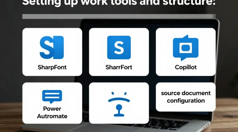 เตรียมเครื่องมือและโครงสร้างงาน: SharePoint, Power Automate, Copilot และการตั้งค่าเอกสารต้นทาง