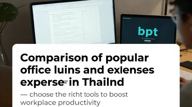 เปรียบเทียบปลั๊กอินและ Extensions ยอดนิยมสำหรับงานออฟฟิศ: เลือกเครื่องมือที่ใช่เพื่อเพิ่มประสิทธิภาพการทำงานในไทย
