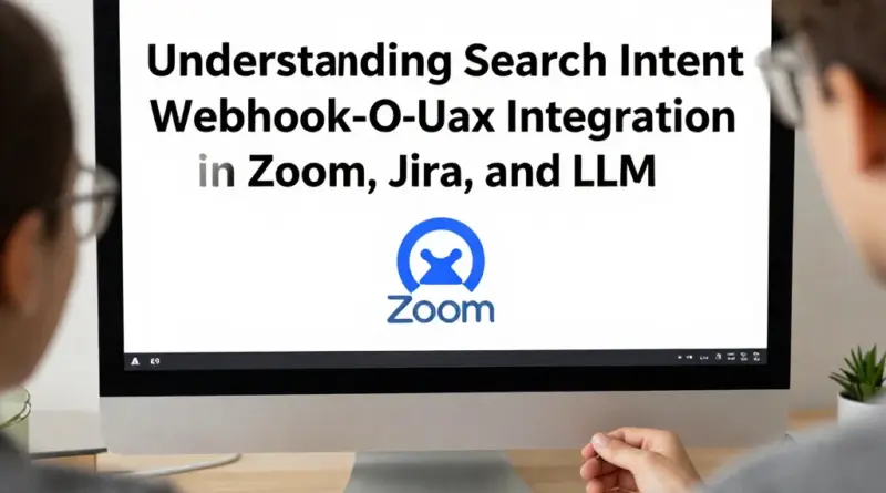 ทำความเข้าใจ Search Intent และภาพรวมการเชื่อมต่อ Webhook กับ OAuth ใน Zoom, Jira และ LLM