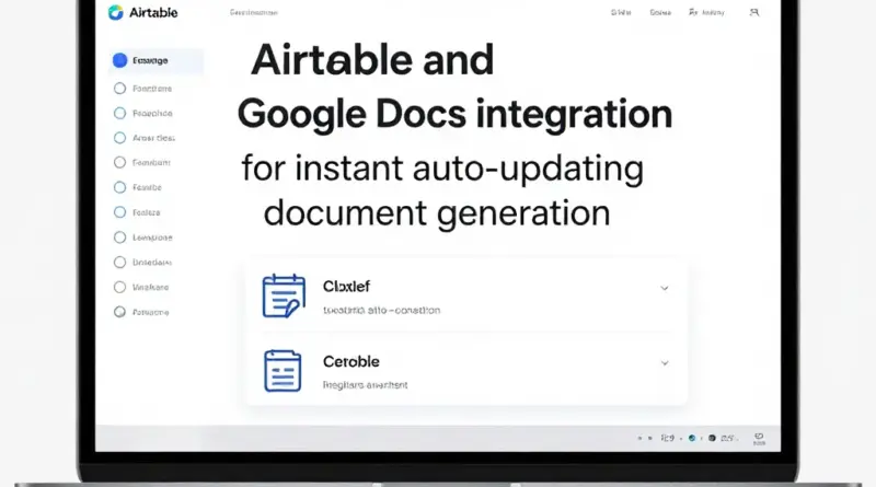 วิธีเชื่อม Airtable กับ Google Docs เพื่อสร้างเอกสารอัตโนมัติแบบอัปเดตได้ทันที