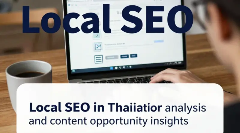 วิเคราะห์ผลกระทบ คู่แข่ง และโอกาสทางคอนเทนต์สำหรับ Local SEO ในประเทศไทย