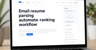 How to Receive Resume Attachments from Email, Extract the Text, and Route Them into a Ranking Workflow