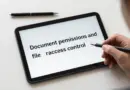 การกำหนดสิทธิ์เอกสาร (Document Permissions) ช่วยป้องกันใครเข้าถึง แก้ไข หรือแชร์ไฟล์ได้แค่ไหน