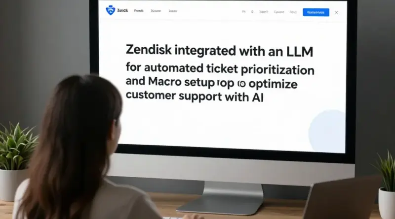 ต่อ Zendesk กับ LLM เพื่อจัดลำดับคิวและตั้งค่าแมโครอัตโนมัติ: วิธีเพิ่มประสิทธิภาพงานบริการลูกค้าด้วย AI