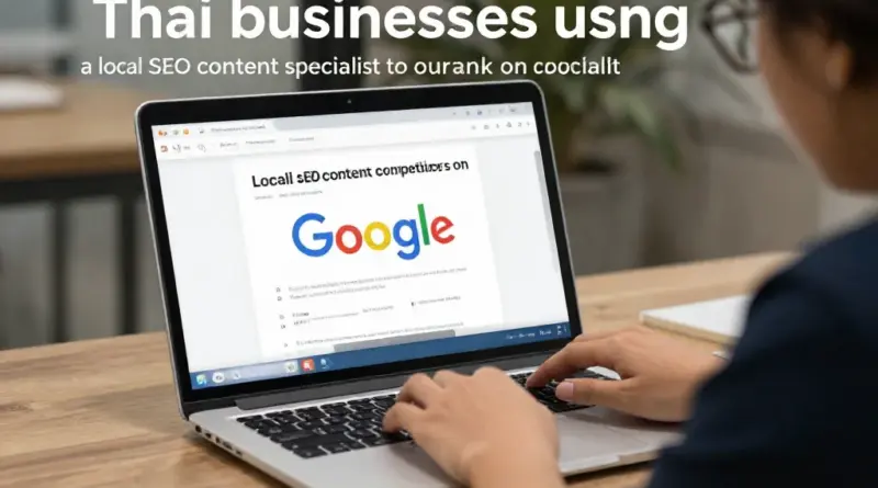 ทำไมธุรกิจในไทยต้องใช้ Local SEO Content Specialist เพื่อชนะคู่แข่งบน Google?