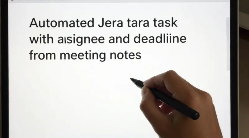วิธีตั้งค่าให้สร้างงานใน Jira พร้อมผู้รับผิดชอบและกำหนดเส้นตายอัตโนมัติ: เชื่อมต่อสรุปประชุมกับ Jira ผ่าน Automation, AI หรือ Integration Tool