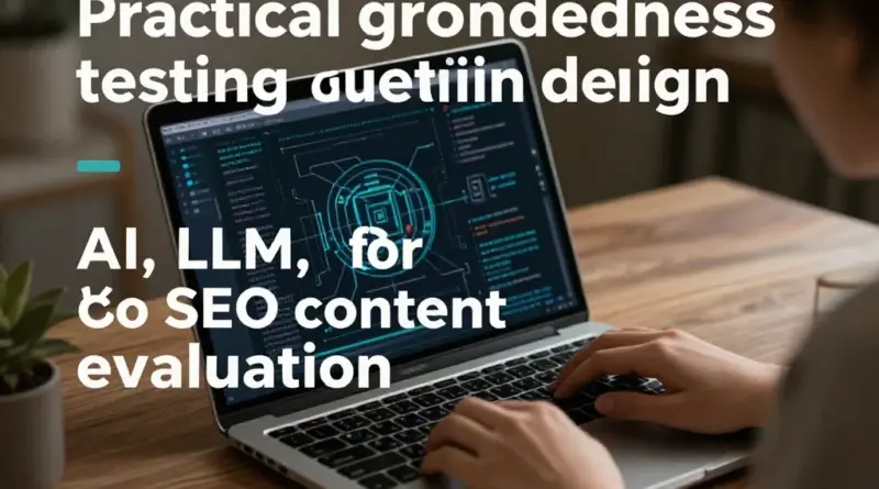 เทคนิคออกแบบคำถามทดสอบ Groundedness ให้ใช้ได้จริงกับการประเมิน AI, LLM และคอนเทนต์ SEO