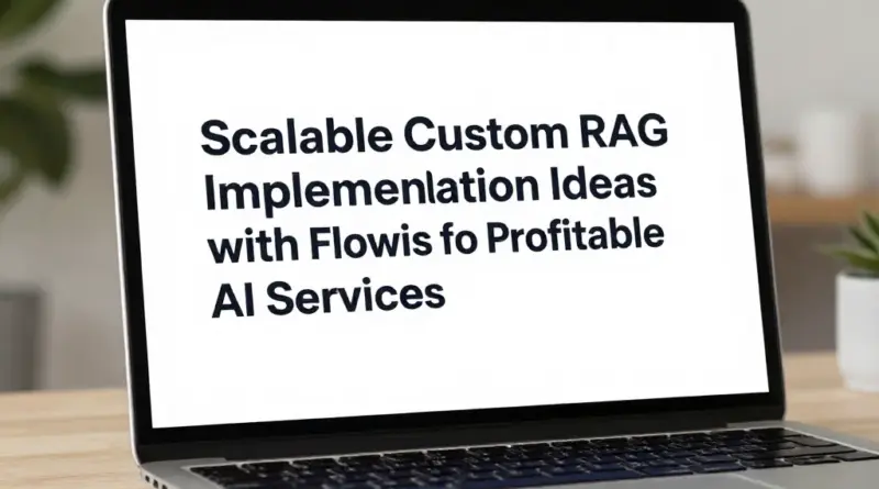 10 Scalable Custom RAG Implementation Ideas Using Flowise for Profitable AI Services