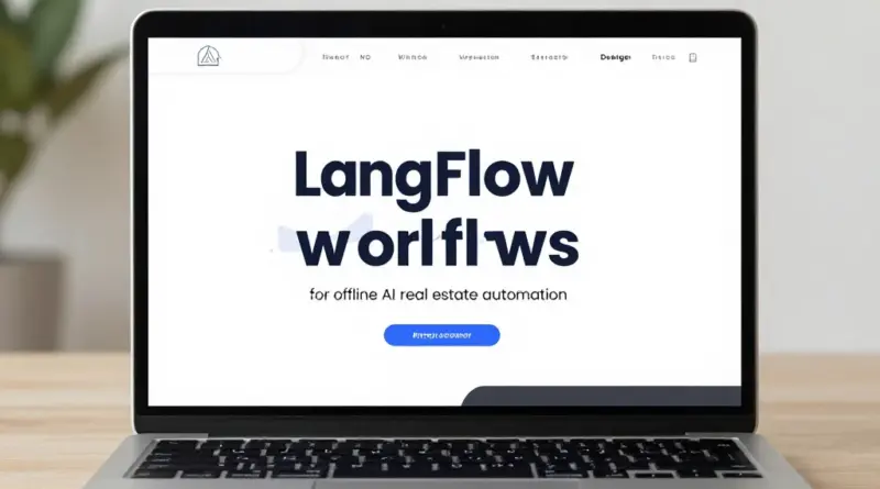 How to Leverage LangFlow for Offline AI in Real Estate