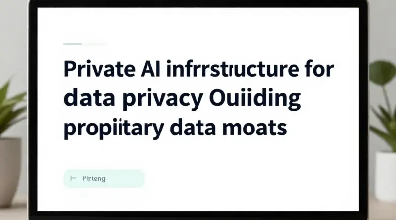 Private AI Infrastructure for Data Privacy Officers: Building Proprietary Data Moats
