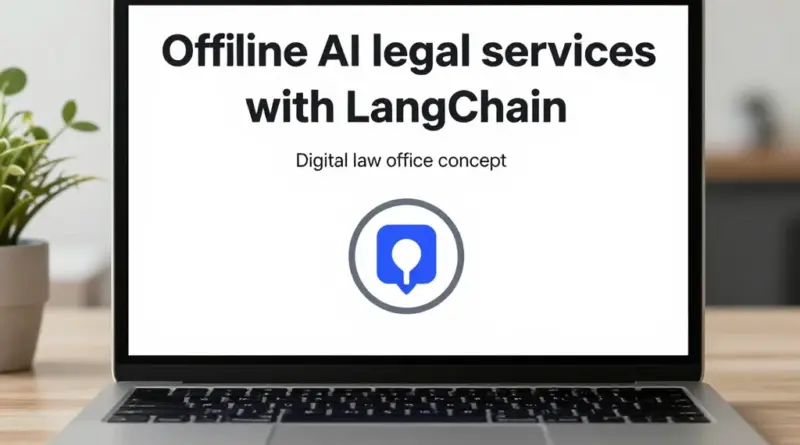 Unlocking Offline AI Capability for Legal Services with LangChain