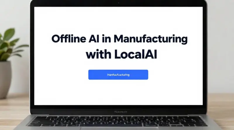 Unlocking Offline AI Capability for Manufacturing with LocalAI